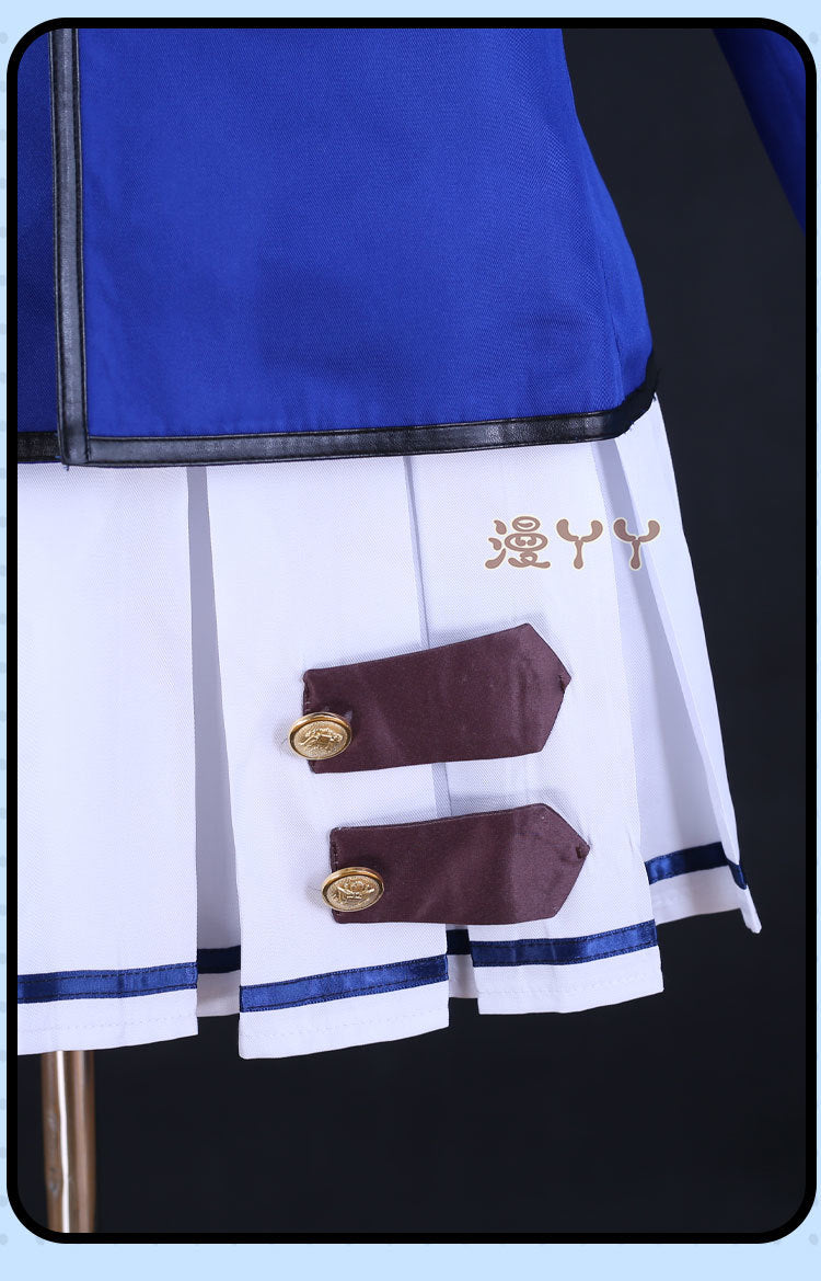 Anime Aikatsu Hoshimiya Ichigo Shibuki Ran Kiriya Aoi Cosplay Costume Starlight School JK Campus Uniform Woman Kawaii Suit