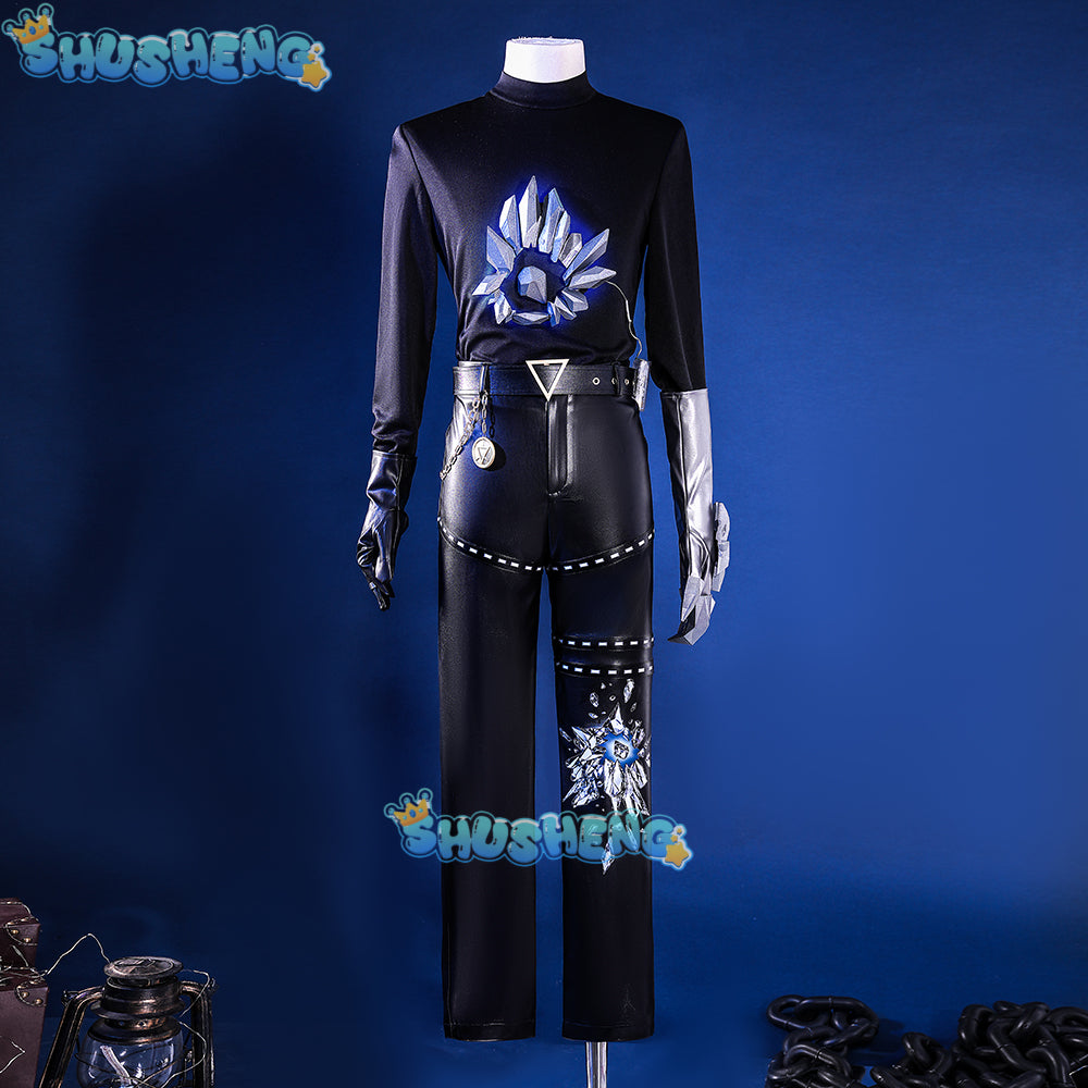 Identity V Norton Campbell Fool's Gold Stibnite Outfit Cosplay Costume Game Anime Party Uniform Halloween Role Clothes Clothing