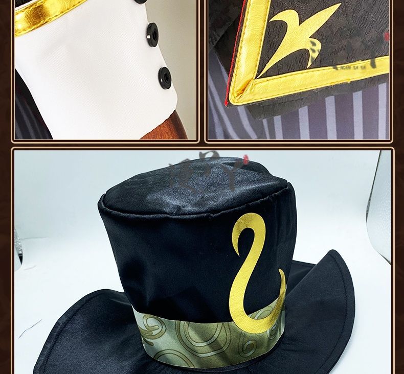 Victor Grantz Keyboard cos Identity V anime man woman cosplay High-quality uniform costume full set