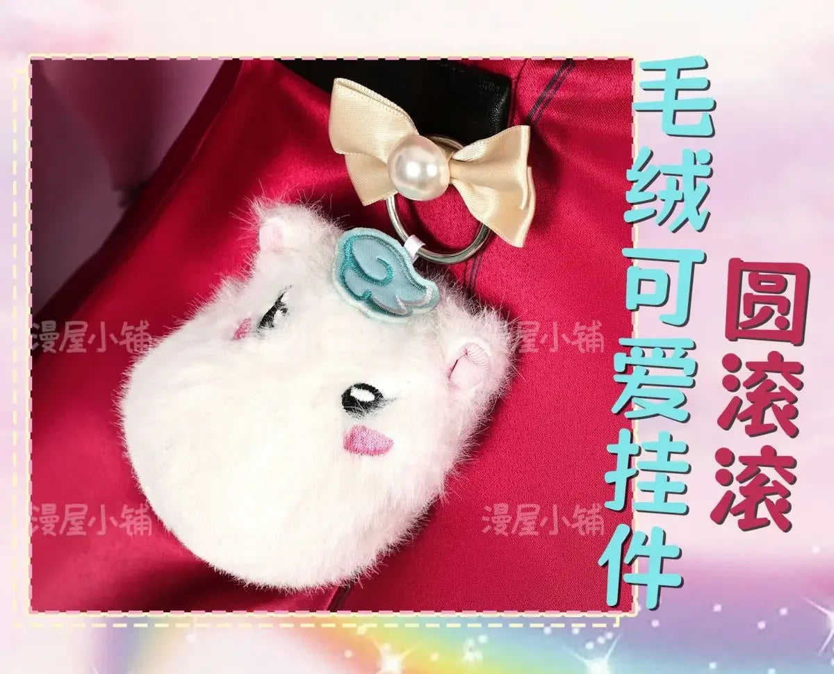 Shusheng-N Honkai Star Rail Hyacine Cosplay Costume Dress Hat Uniform Amphoreus Carnival Halloween Party for Women Girls Props