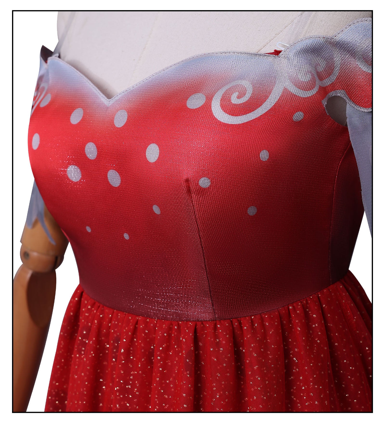 Miraculous: Tales of Ladybug & Cat Noir Ladybug Cosplay Costume Red Halloween Costume