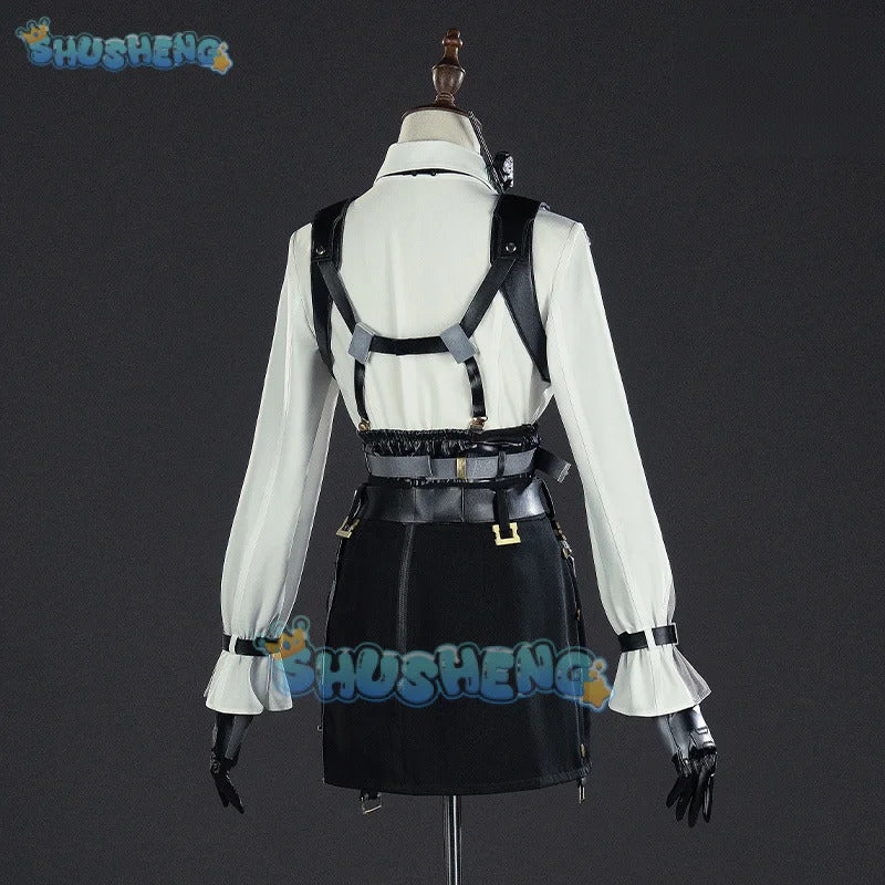 Game Zenless Zone Zero Tsukishiro Yanagi Cosplay Costume Uniform Halloween Carnival Party Christmas Play Role Clothes Clothing