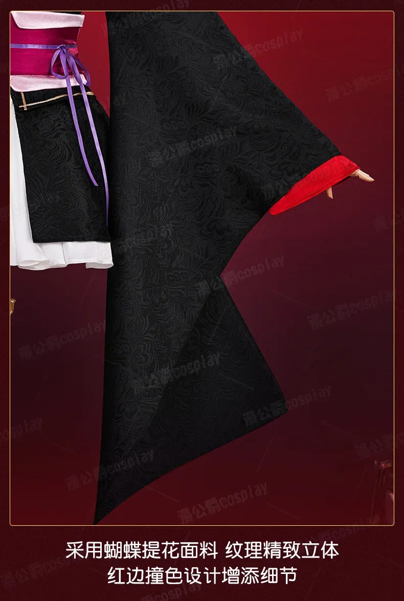 New Unbreakable Machine-Doll Yaya cosplay costume Halloween Party Sweet Woman Kimono Dress Headwear Socks Props Wig Uniform Set