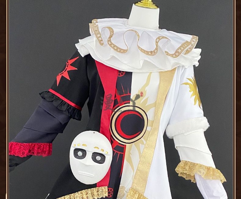 Weeping Clown Cosplay Game Identity V Joker Fashion Costume Anime Women Men Cute Suit Role Play Clothing Halloween Suit
