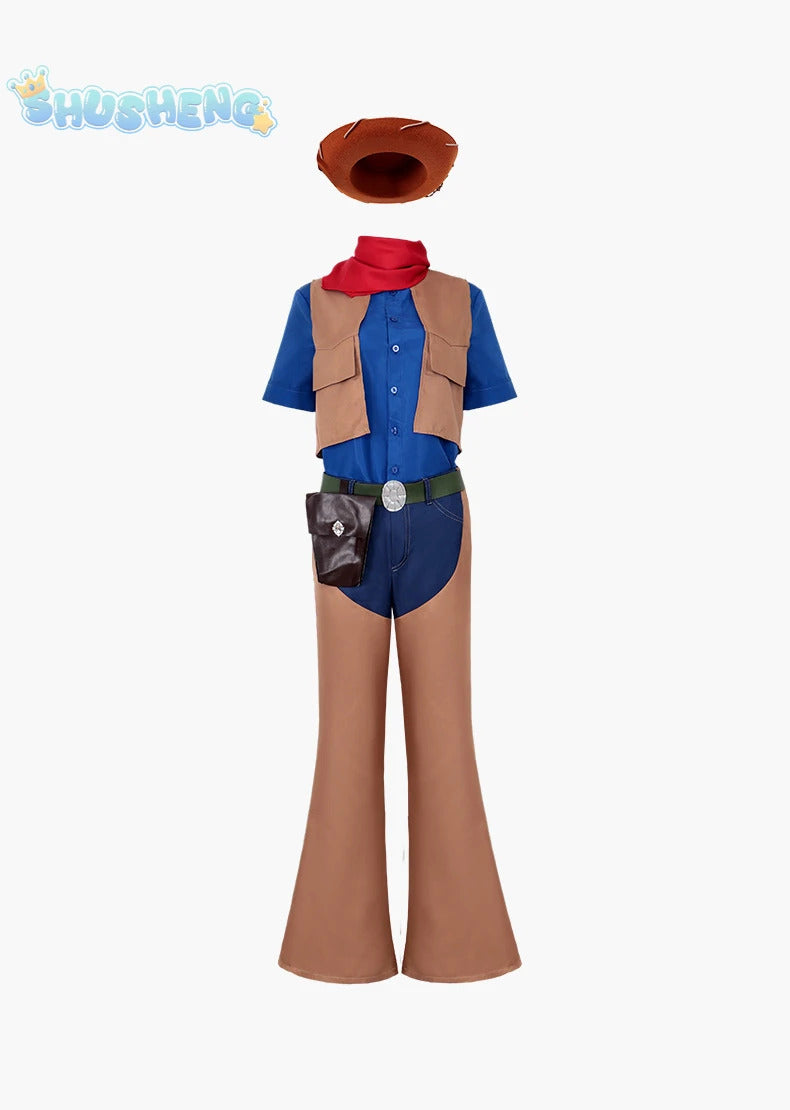 Princess Peach Pastry Chef cowboy ninja Swordsman detective kung fu cosplay Showtime! Costume Party Christmas Woman Man outfit