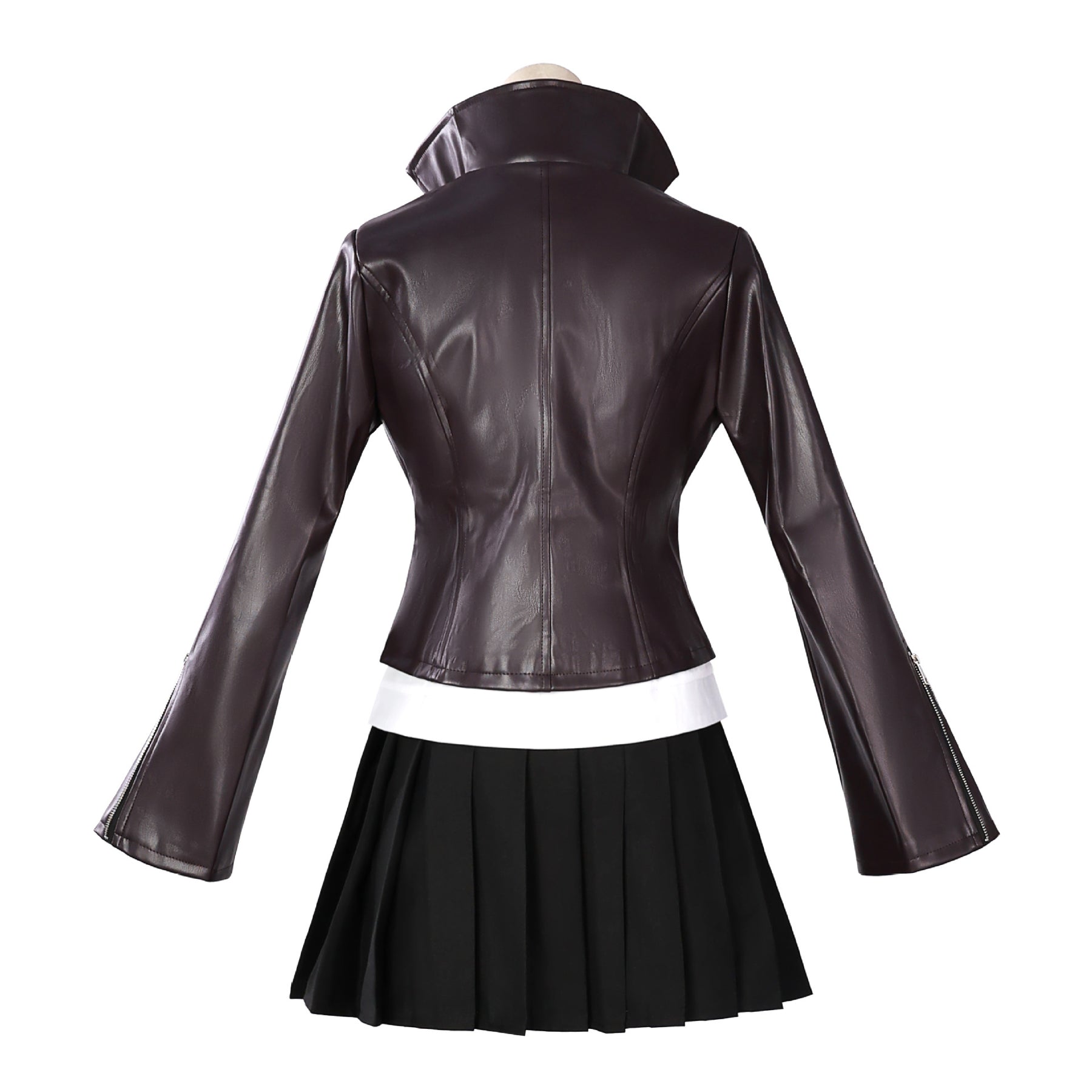 Anime Kyoko Kirigiri Cosplay Costume Dress Set With Gloves Halloween Outfits Daily Wear Uniforms For Women