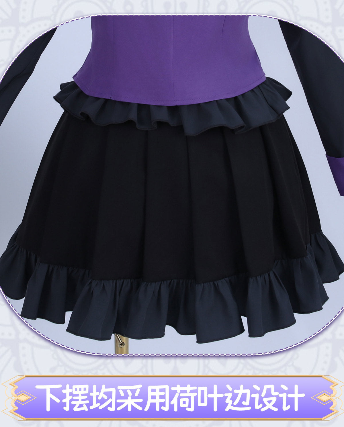 Love, Chunibyo & Other Delusions Takanashi Rikka Cosplay Costume Gothic Dress Halloween sweet girl New uniform
