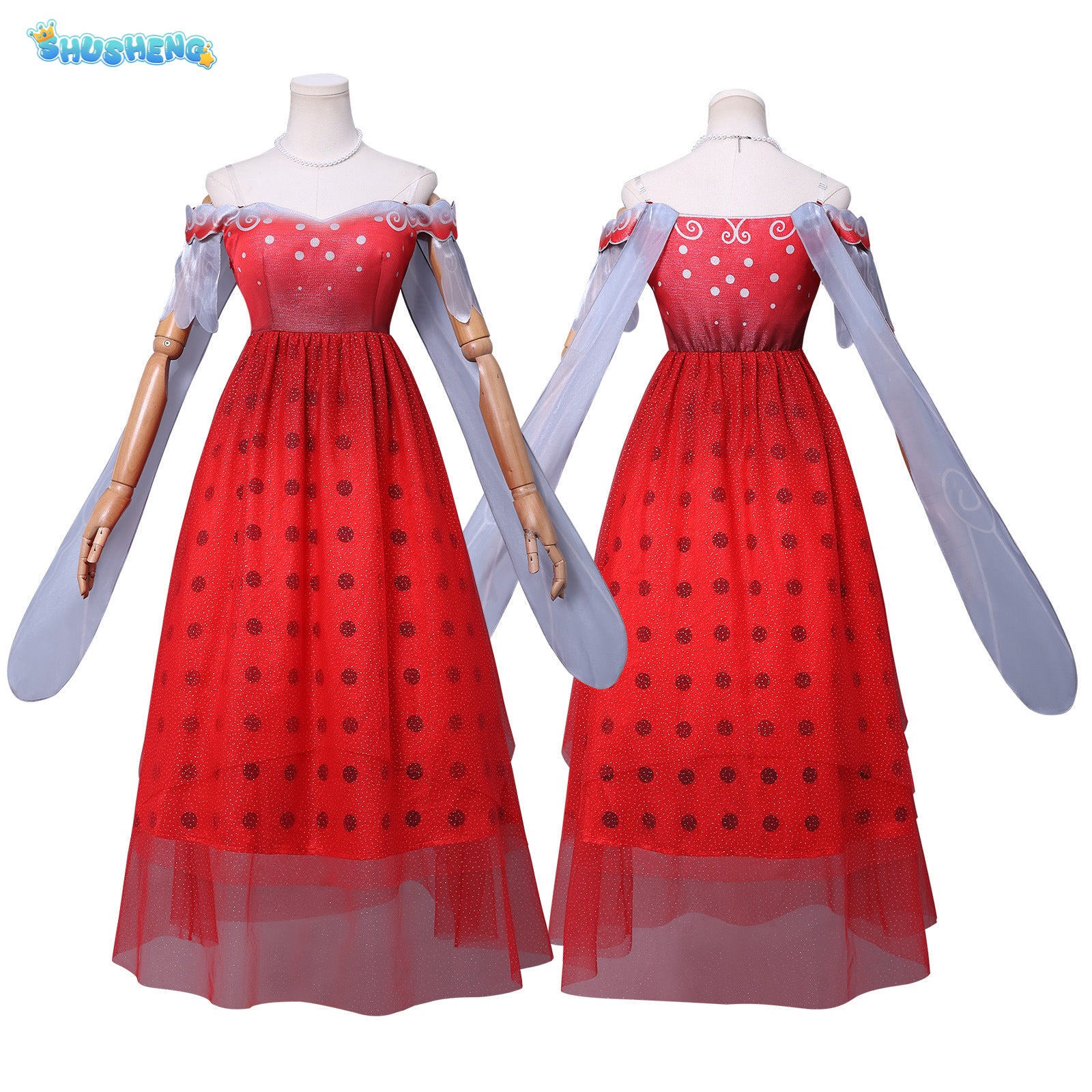 Miraculous: Tales of Ladybug & Cat Noir Ladybug Cosplay Costume Red Halloween Costume