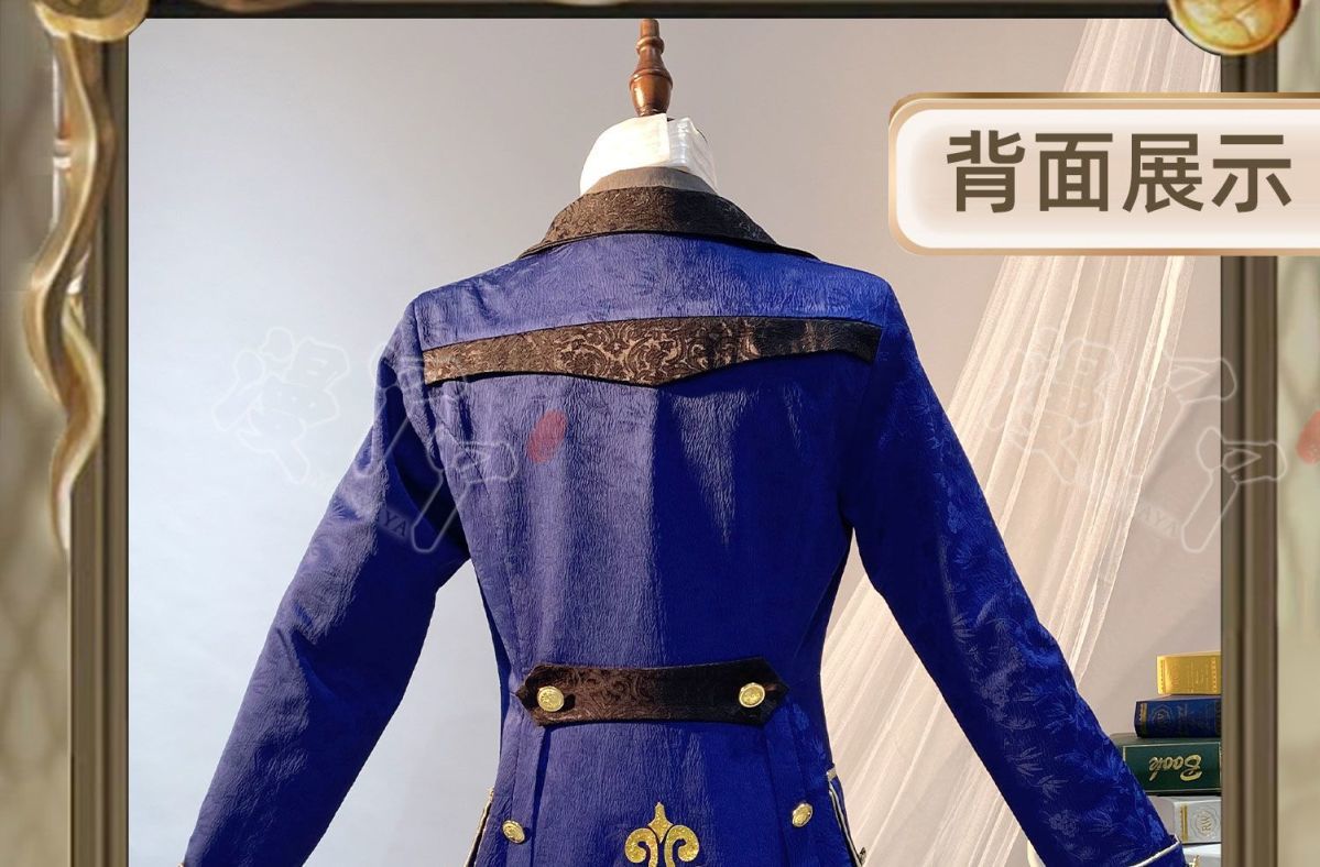 Alva Lorenz Cosplay Game Identity V Hermit Costume Graduation Ceremony Gentlemen Uniform Suit Halloween Party Outfit for Man