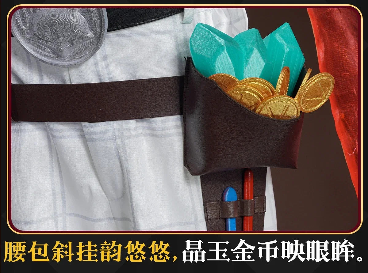 Identity V Florian Bland Fire Investigators LingHu Cosplay Costume Uniform Halloween Carnival Party Christmas Play Role Clothes