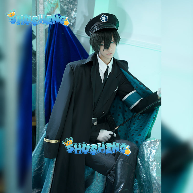 Anime Chigiri Hyoma Cosplay Costume BLUE LOCK Cape Handsome Uniform Halloween Carnival Fancy Outfits Cloak