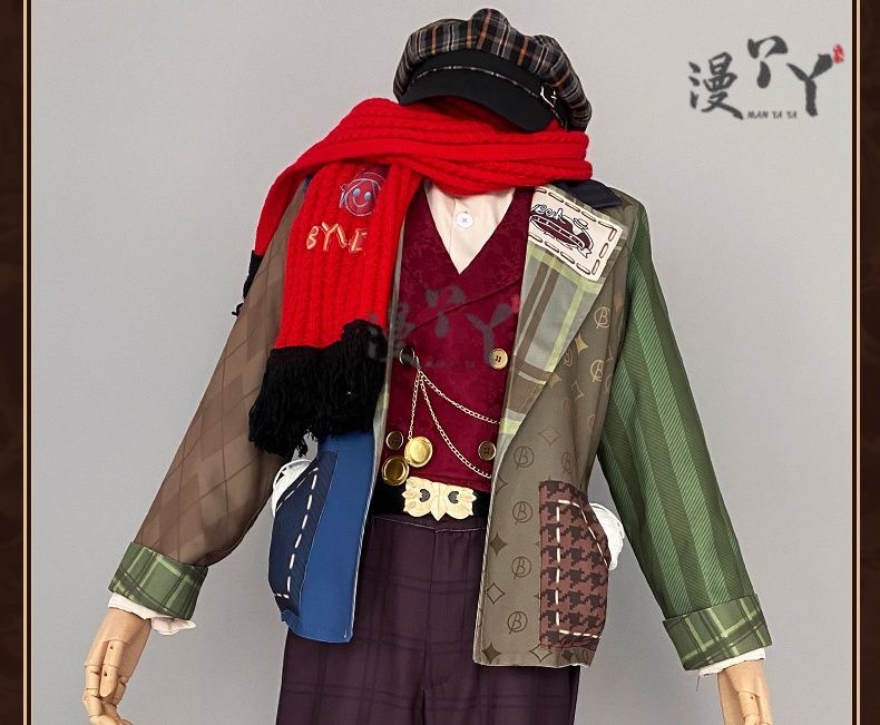 Identity ⅤFactory owner Cosplay Leo Beck Costume Halloween Carnival Party Christmas Play Role Clothes Clothing