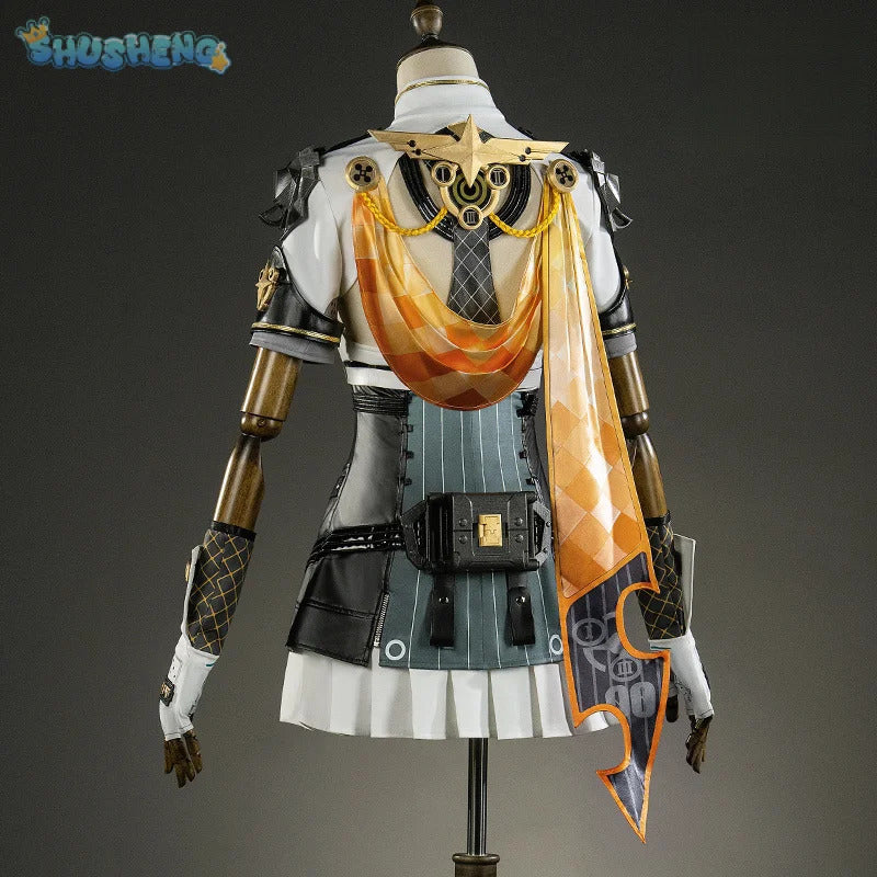 Zenless Zone Zero Soldier 0 - Anby Cosplay Silver Soldier - Anby Costume Halloween Party New Fashionable Women Uniform Full Set