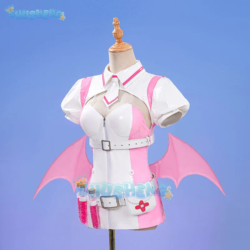 Nocturne Bloodheir Buro Cosplay Costume Uniform Halloween Carnival Party Christmas Play Role Clothes Clothing for Women