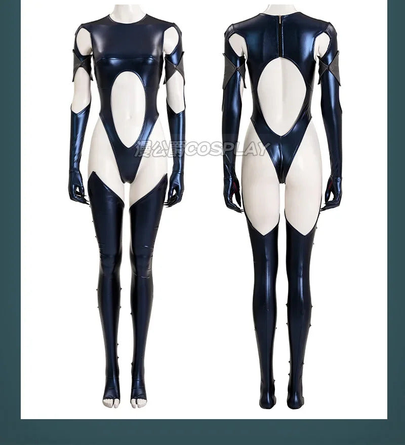 Invisible Woman Malice Cosplay Costume Uniform Halloween Carnival Party Christmas Play Role Clothes Clothing for Women