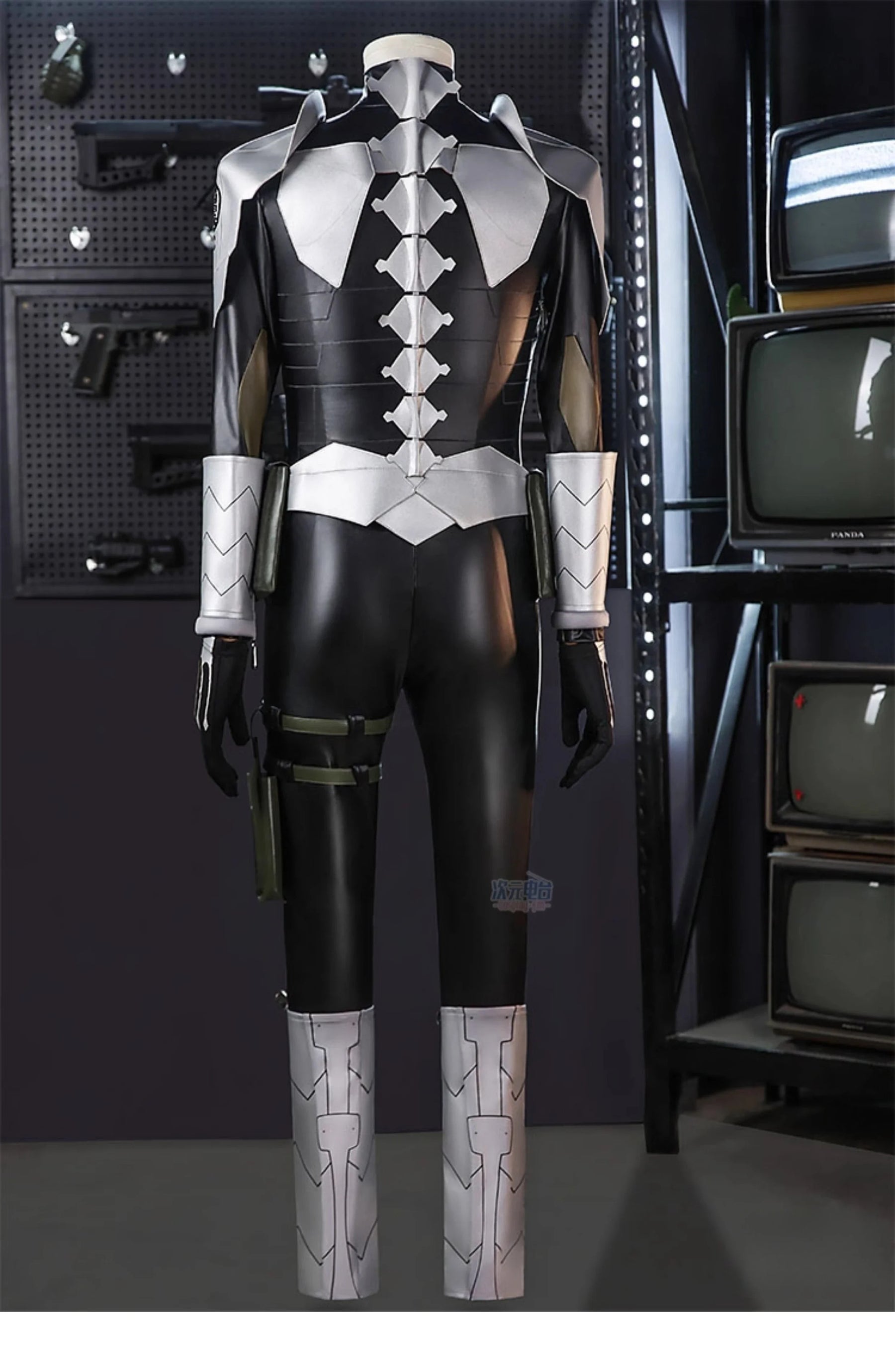 Kafka Hibino Kaiju Cos No. 8 Cosplay Costume Halloween party high-quality leather jumpsuit shoulder armor prop accessory set