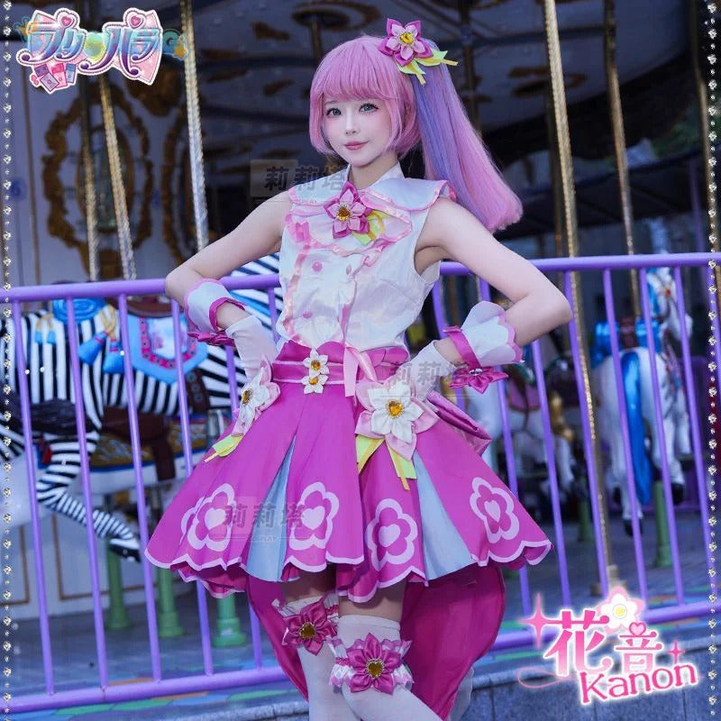 Shusheng-N Anime Pripara Kanon Cosplay Costume Halloween Carnival Sweet Lolita Dress Wig Props Accessories Uniform Woman New Kanon Set