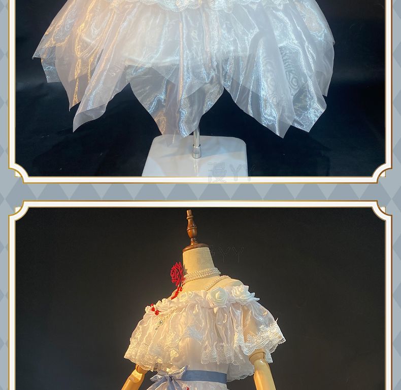 Game Identity V Bloody Queen False Hope Marie Cosplay Costume Mary Halloween Party Props