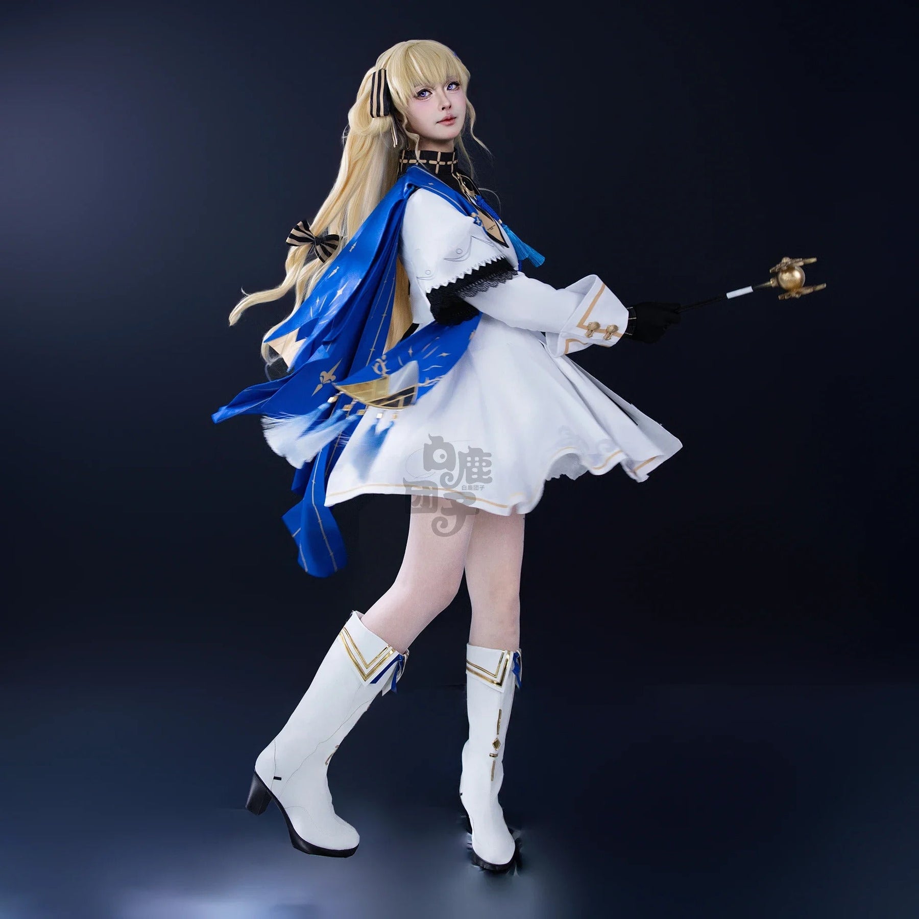 Shusheng-N Game Wuthering Waves Phoebe Cosplay Costume Hat wig dress gloves accessories props set Halloween carnival sweet Woman uniform