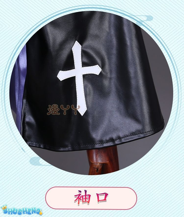 Anime! Honkai Impact 3 Kallen Kaslana Nun's outfit Lovely Uniform Cosplay Costume Halloween Suit