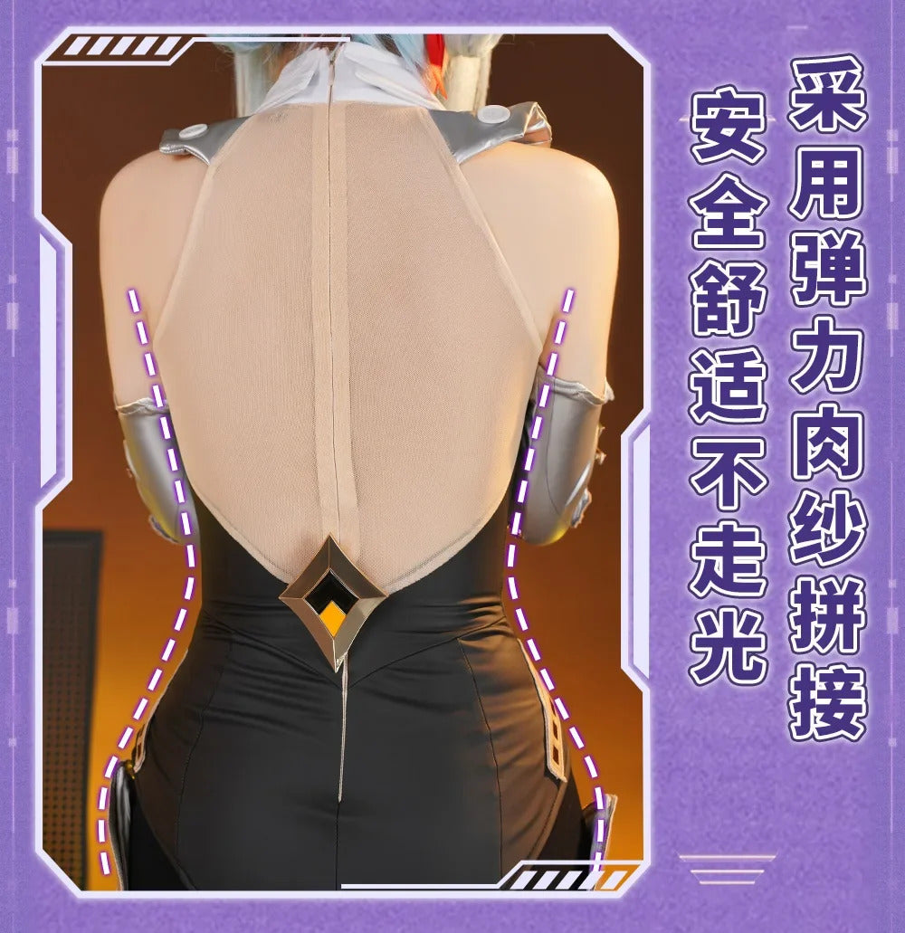 Game Genshin Impact Ineffa Cosplay Costume Uniform Halloween Carnival Party Christmas Play Role Clothes Clothing for Women