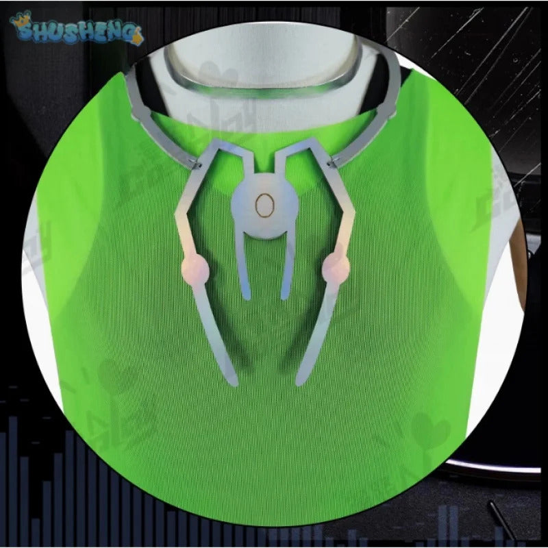 Shusheng-N Anime Alien Stage TILL R7 luka Cosplay Blink Gone Costume Halloween Carnival Top Pants Props Accessories Belt Uniform Man Set
