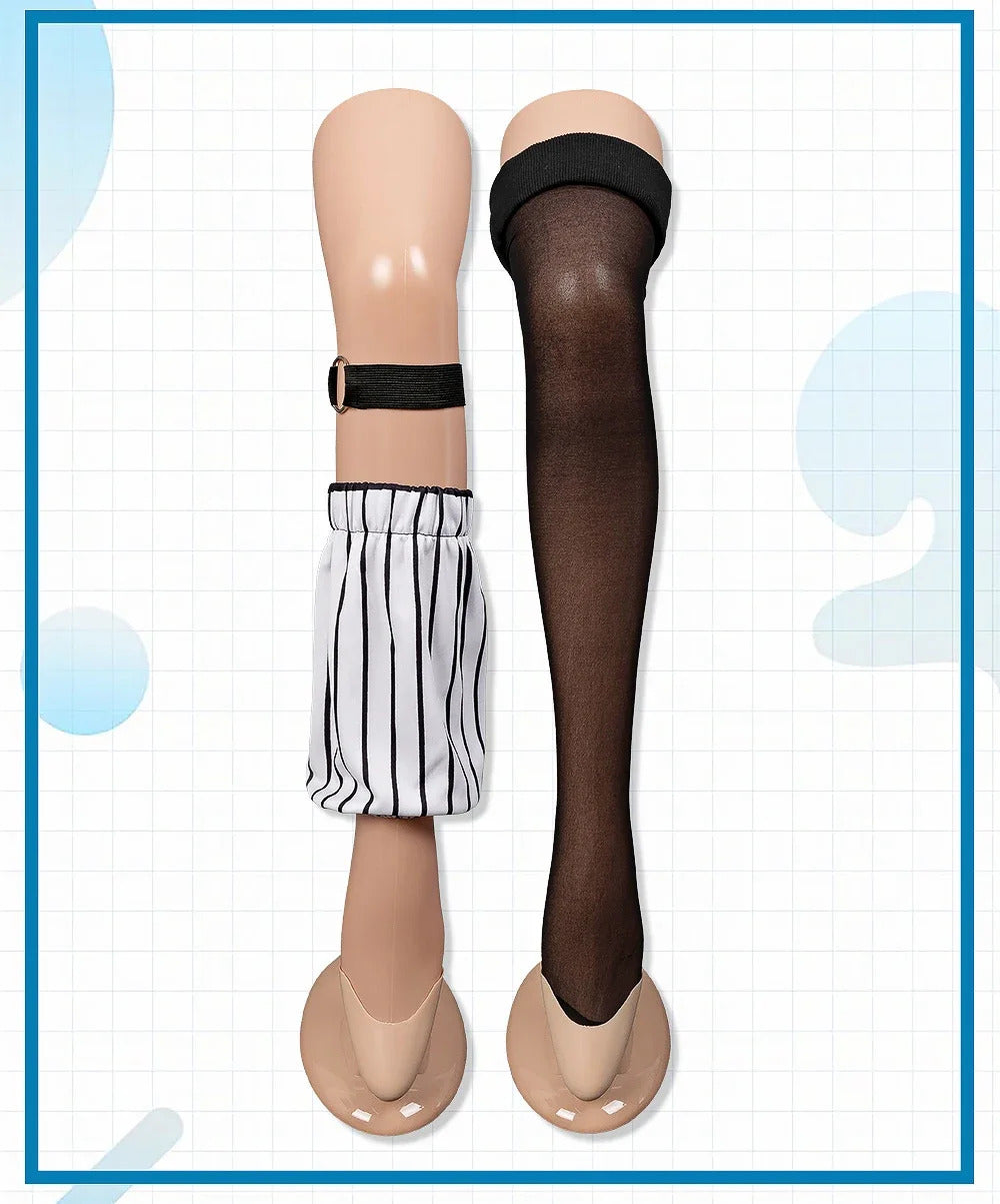Shusheng-R BanG Dream! It's MyGO!!!!! Raana Kaname Cosplay Costume Girl Halloween Party Sweet Uniform Hat Skirt Socks Belt Accessories Set
