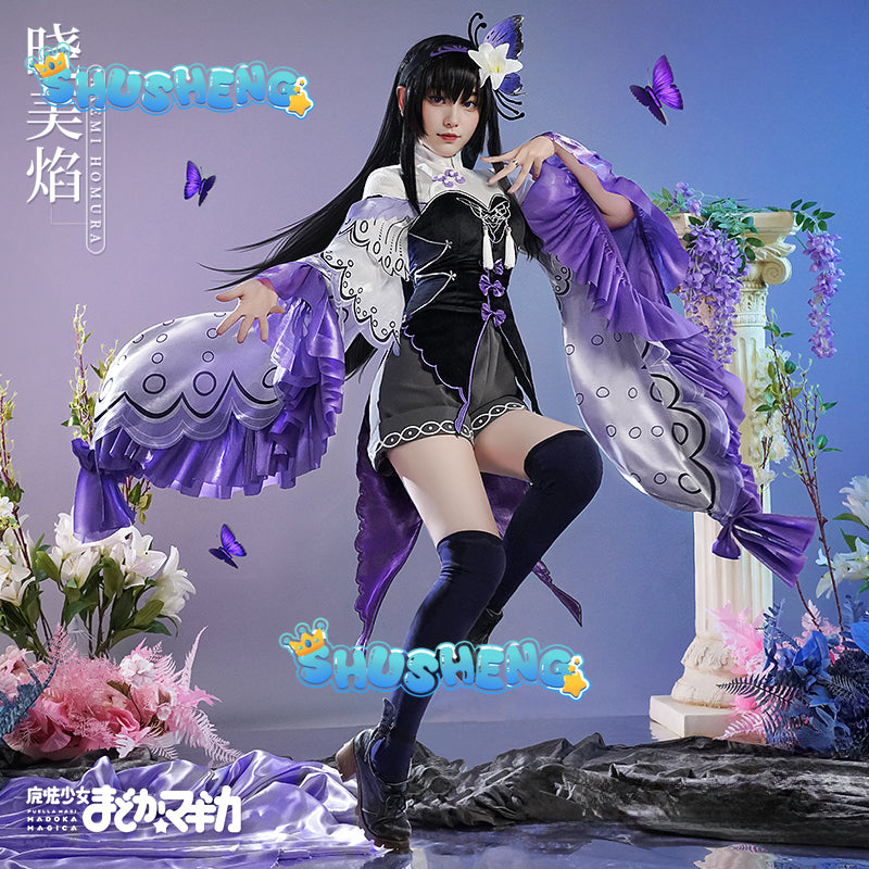 Akemi Homura Cosplay Anime Puella Magi Madoka Magica Women Cute Uniform Akemi Homura Cosplay Christmas