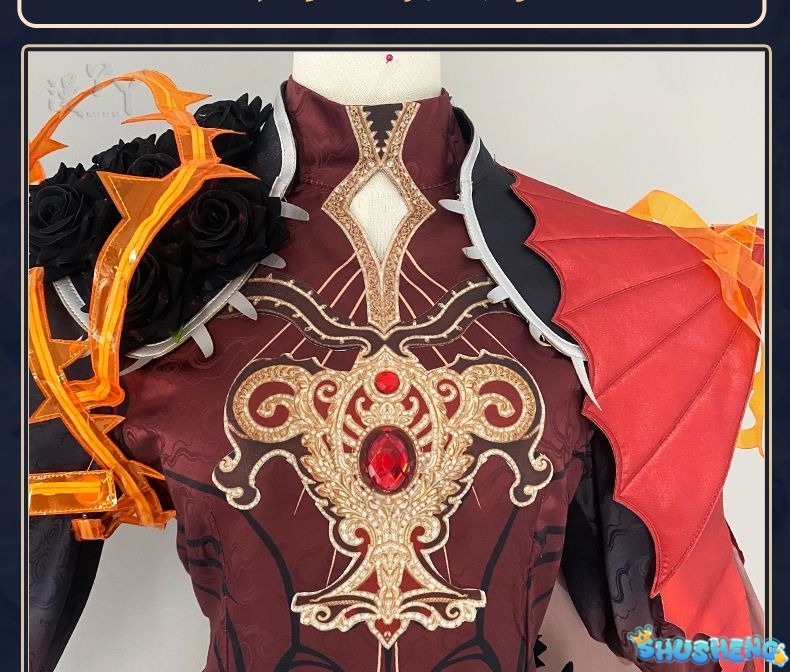 Game Identity V Mechanic Red Knight Cosplay Costume Richard Sterling Cosplay Suit Halloween Uniform Anime Clothing Custom Made