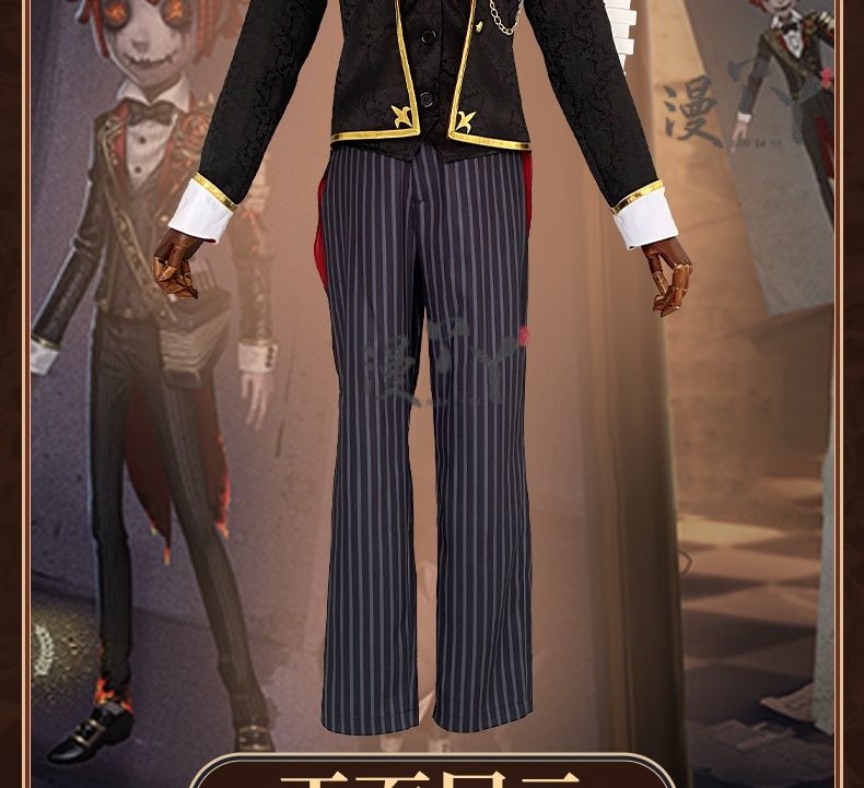Victor Grantz Keyboard cos Identity V anime man woman cosplay High-quality uniform costume full set