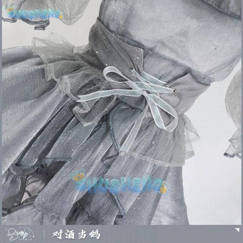 Goddess Of Victory: Nikke Cinderella Crystal Princess Cosplay Costume Cos Game Anime Party Uniform Hallowen Play Role Clothes