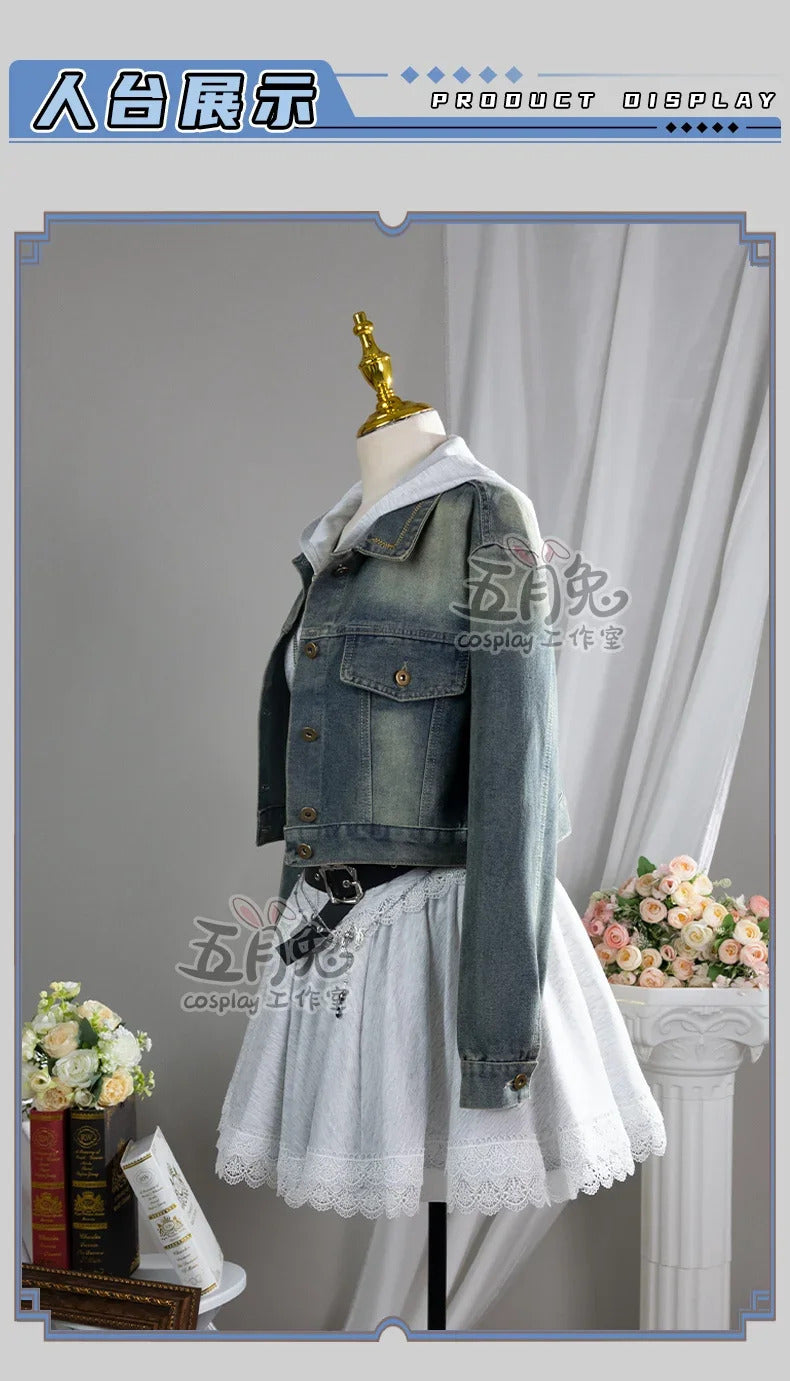 Love and Deepspace Heroines Cosplay Costume Emerald Cadence Halloween Carnival Party Christmas Play Role Clothes Clothing