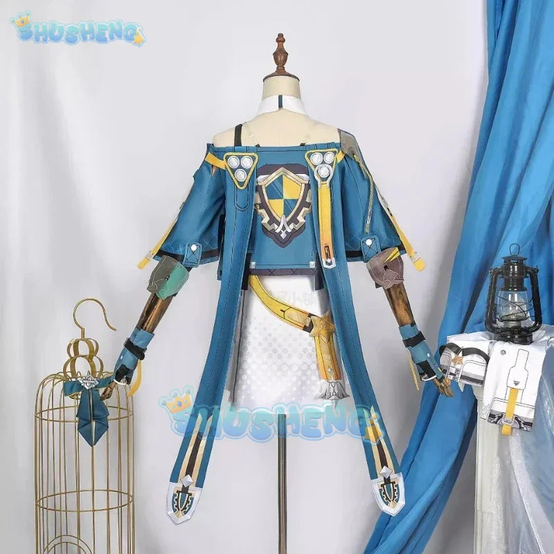 Honkai Impact 3 Durandal Cosplay Costume Bianka Ataegina Uniform Halloween Carnival Party Christmas Play Role Clothes Clothing