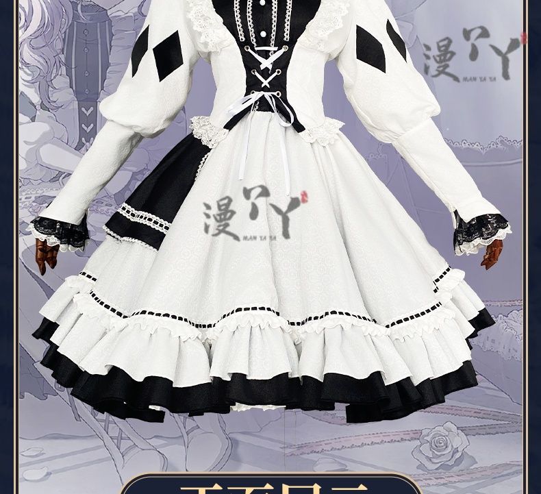 Asahina Mafuyu Cosplay Costume Anime Project Sekai Lovely Lolita Dress Halloween Outfit for Women