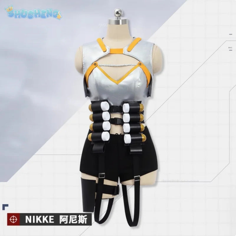Game NIKKE:The Goddess of Victory Anis Cosplay Costume Coat socks hats props gloves hair accessories women Halloween uniform