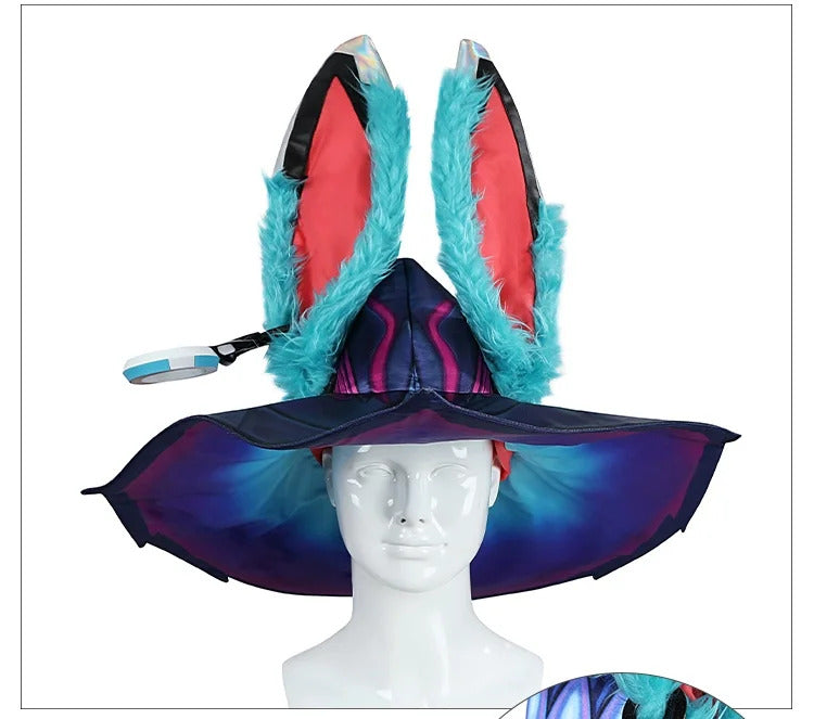 Shusheng LoL Aurora The Witch Between Worlds Cosplay Costume Uniform Hallowen Carnival Party Play Role Clothing for Wome