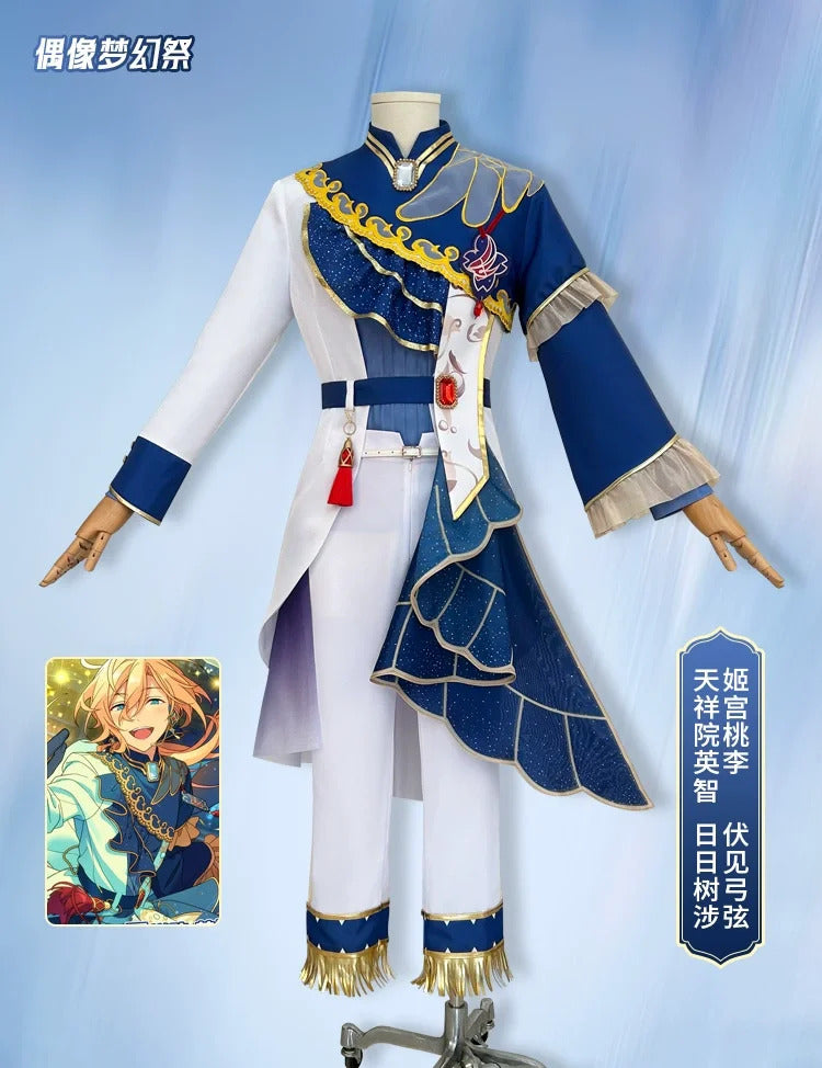 Ensemble Stars! Tenshouin Eichi Himemiya Tori Hibiki Wataru Fushimi Yuzuru Cosplay Costume Cos Game Anime Party Uniform Hallowen
