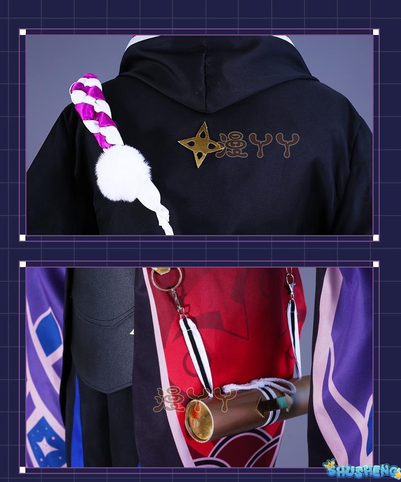 Wanderer Balladeer Cosplay Genshin Impact Scaramouche Cosplay Costume Outfits Sets Game Genshin Impact Christmas Cosplay Costume
