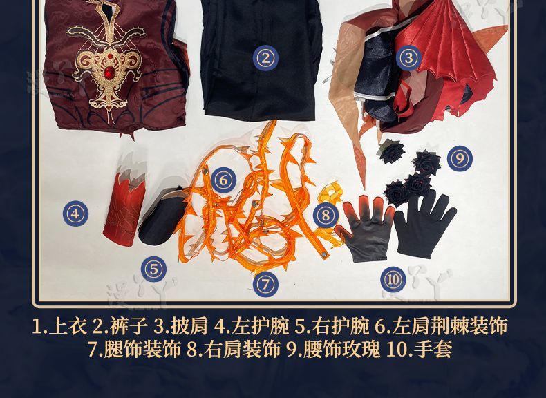 Game Identity V Mechanic Red Knight Cosplay Costume Richard Sterling Cosplay Suit Halloween Uniform Anime Clothing Custom Made