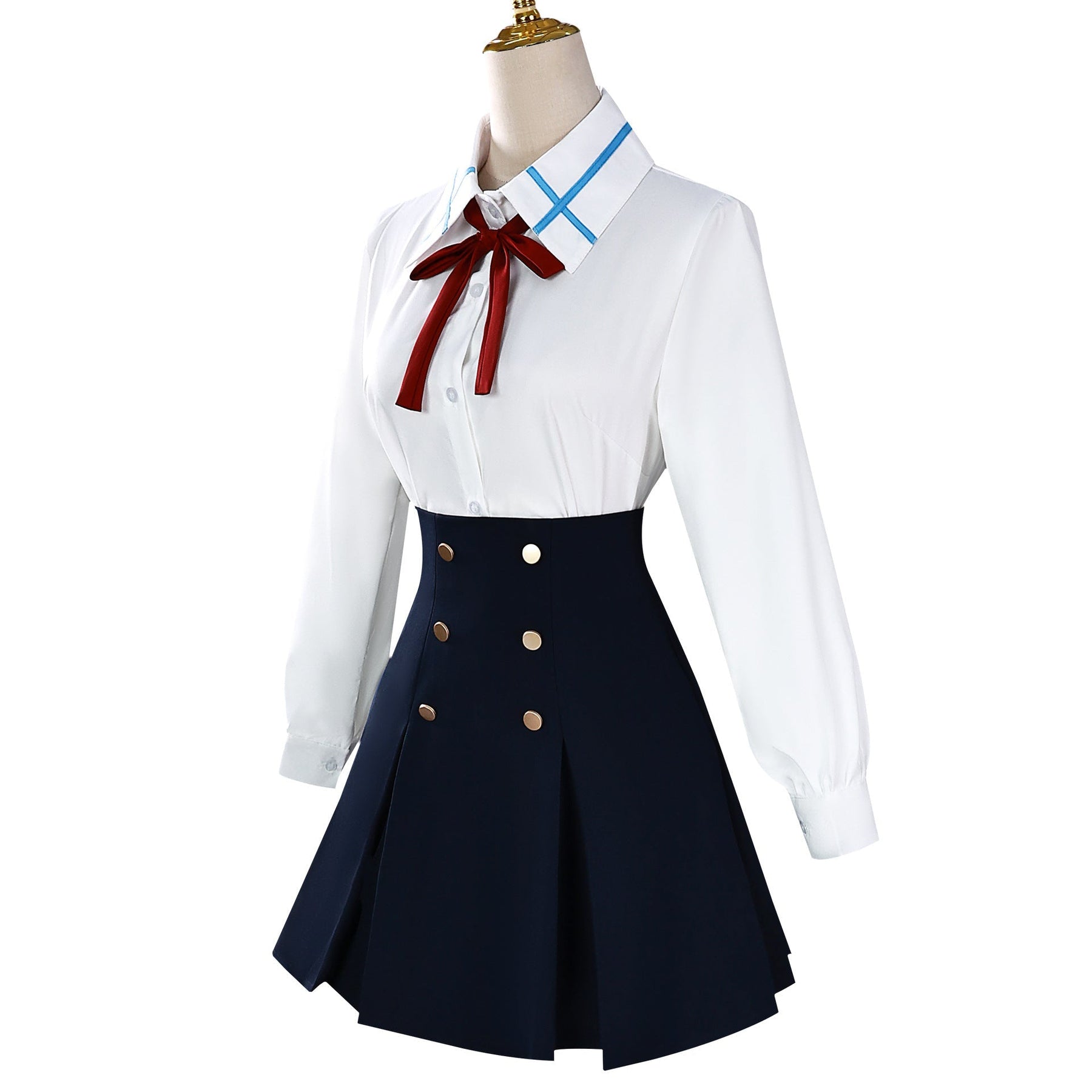 Anime Yuuki Asuna Titania Erica Stacia Healer Mayumi Reynolds Sword Art Online SAO Cosplay Costume Wig Uniform for Girls Woman