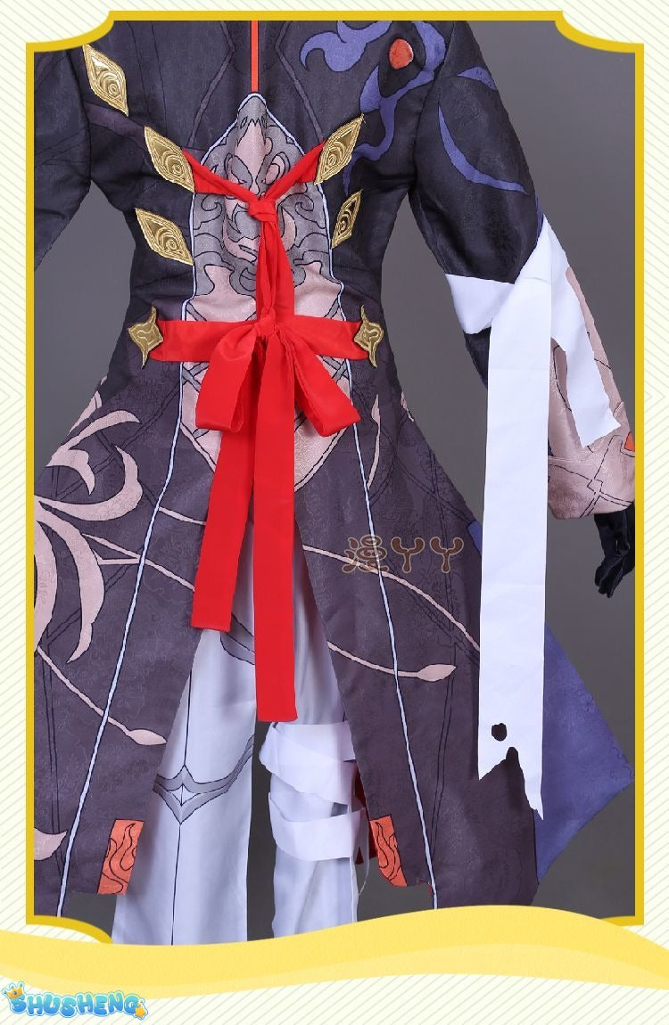 Blade Honkai Star Rail Cosplay Costume Carnival Uniform Wig Set for Women Anime Halloween Game Themed Ladies' Outfit