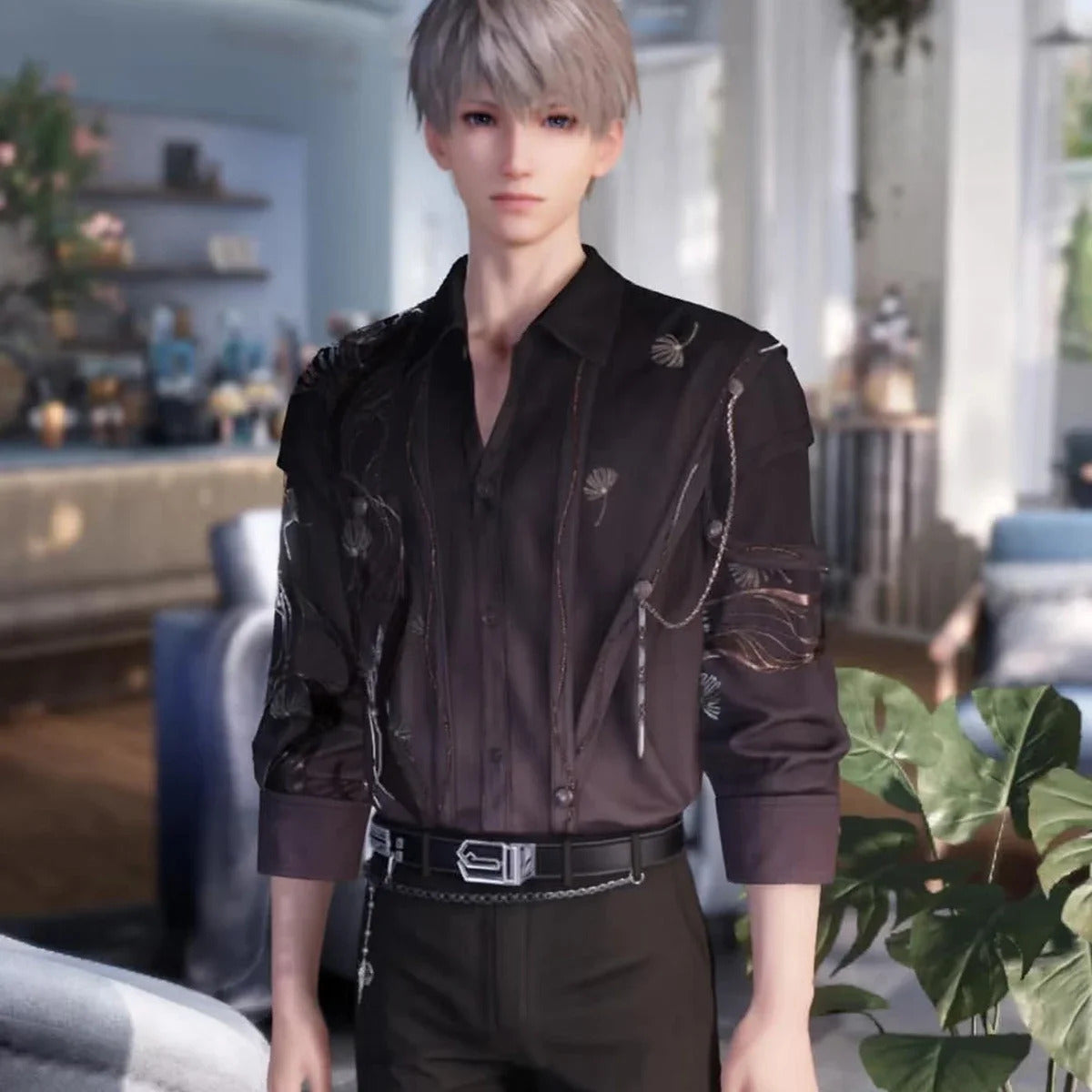 Love And Deepspace Xavier Cosplay Costume Shirt Uniform Halloween Carnival Party Christmas Play Role Clothes Clothing