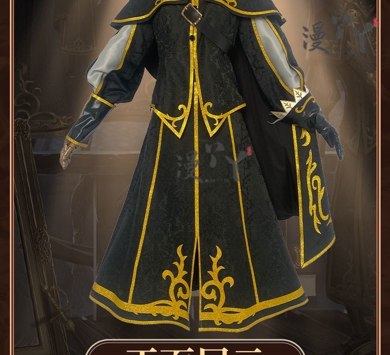 Seer Eli Clark Cosplay Costume Identity V Game Suit Mysterious Uniform With Mask Halloween Party Role Play Outfit