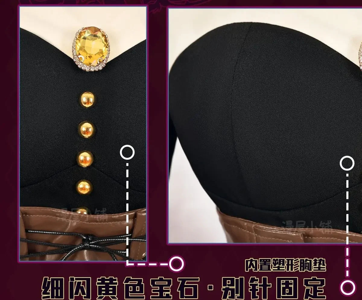 BanG Dream Ave Mujica Doloris Misumi Uika Cosplay Costume Uniform Halloween Carnival Party Christmas Play Role Clothes Clothing