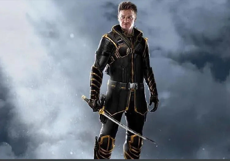Superhero Hawkeye Cosplay Ronin Costume Shoes masks Thanos Outfits Hoodie Luxious Uniforms Party Carnival for Adult Men Any Size