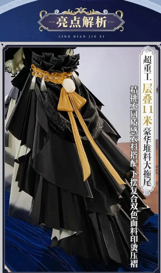 Anime Black Butler Ciel Phantomhive Gown Cosplay Costume Party Carnival Gorgeous Dress Accessories Prop Fashion Men Women Set