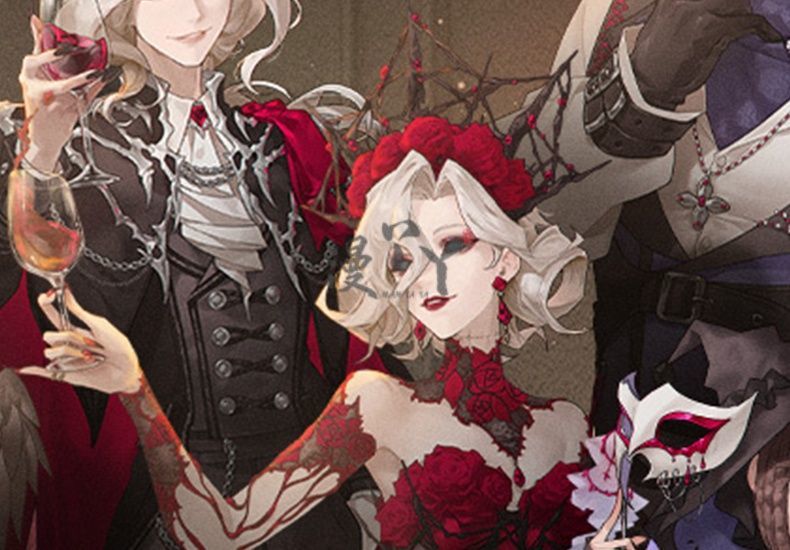 Game Identity ⅤBloody Queen Mary Cosplay Costume Women Girls Dress Roleplay Fantasia Outfits Halloween Carnival Uniform