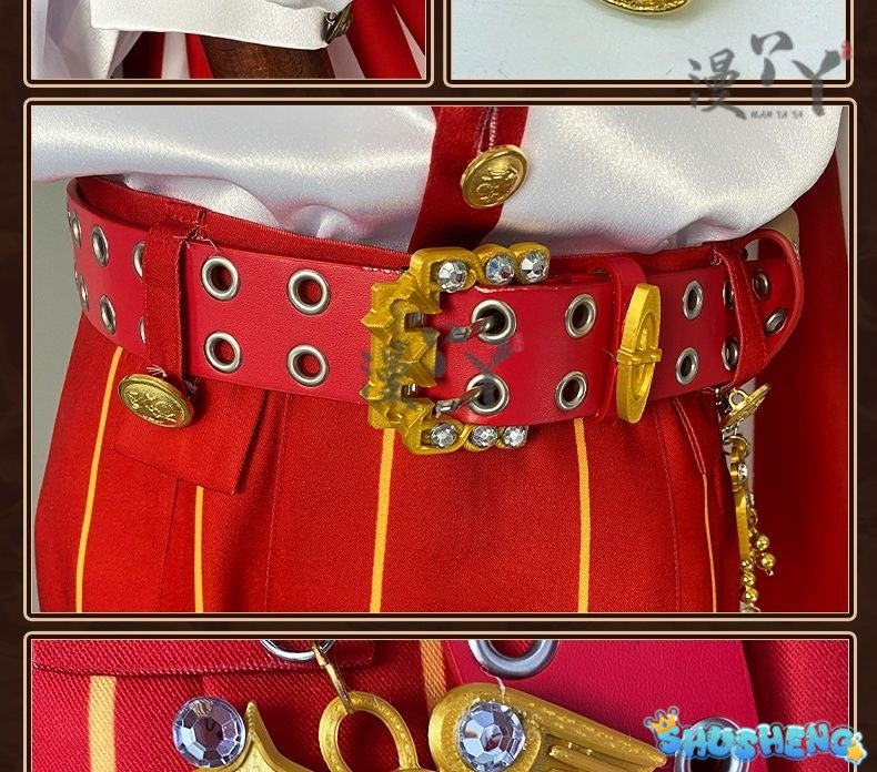 Game Identity V Knights Richard Sterling Cosplay Costume Fancy Anime Clothing Party Suit Halloween Carnival Uniforms Handsome
