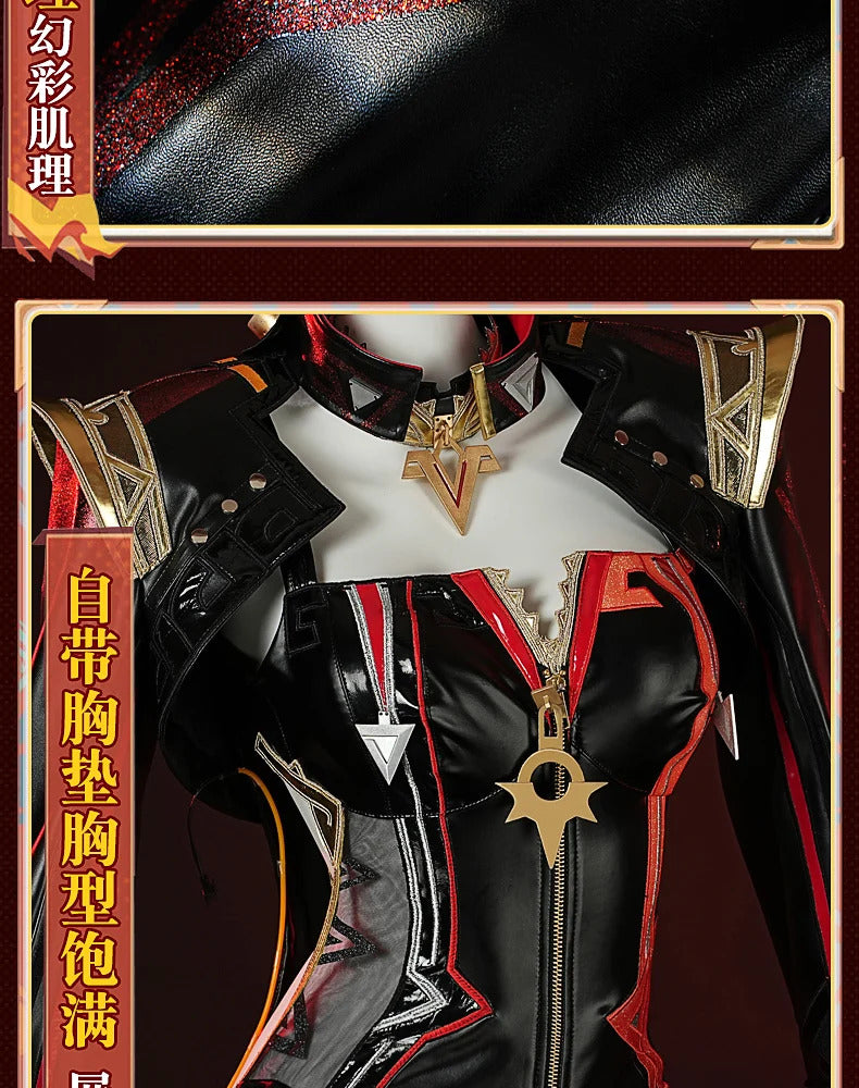 Shusheng Genshin Impact Mavuika Pyro Archon Cosplay Costume Cos Game Anime Party Uniform Hallowen Play Role Clothes Clothing