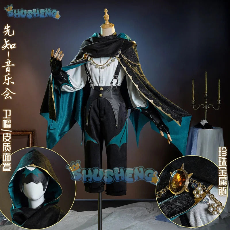 Game Identity V Eli Clark Seer Cosplay Costume Concert Uniform Halloween Carnival Party Christmas Play Role Clothes Clothing